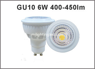 CHINA Birne GU10 dimmable/nondimmable des Scheinwerfers GU10 450-450lm LED der hohen Qualität 6W AC85-265V LED fournisseur