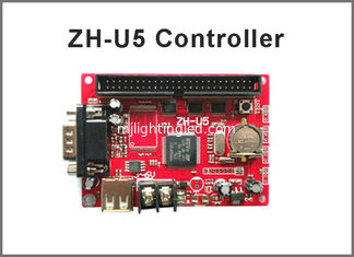 CHINA Geführtes Pixel ZH-U5 der Steuerkarte 256*640 führte Prüferkarte USB-Port für p10 geführte elektronische Werbefläche des Bildschirms fournisseur