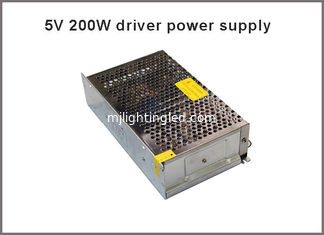 CHINA Ein-Outputschaltnetzteil 200W 5V 40A für LED-Streifenlicht Wechselstrom zu den Fahreradaptern DCs LED fournisseur