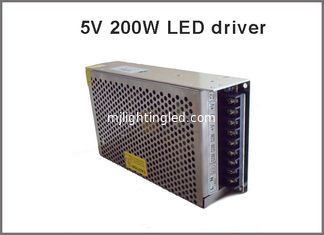 CHINA 200W geführter Beleuchtungstransformator des Anzeigenfahrers 5V 40A führte Pixeladapter fournisseur
