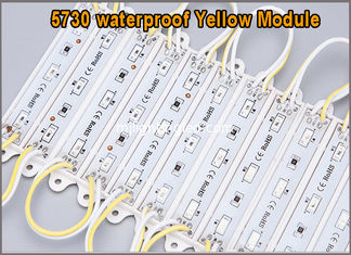 CHINA Hohe Qualität 5730 3 führte gelbe Farbe der Module für Signage 12V im Freien und Ebene schnitt Beschriftungsgeschäftszeichen fournisseur