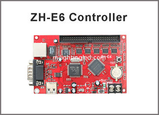 CHINA ZH-E6 Steuerkarte Network+USB+RS232 Pixel 1xpin50 Hafen-256*2048 sondern u. Doppelfarbe-LED-Anzeigen-Prüfer-Karte aus fournisseur