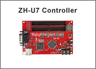 CHINA ZH-U7 führte Steuerkarte USB+RS232 2xpin50 für für einzelnes P10 u. führte dule Farbwerbung Zeichenanzeigenprüfersystem fournisseur
