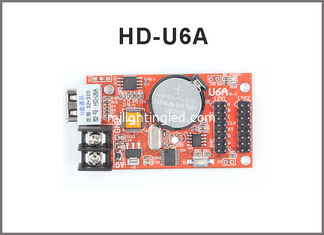 CHINA Heißer Verkauf HD-U6A USB führte Schirmmodulstützprüfer Steuerkarte einfarbigen &amp;Two Farbe 320*32pixel p10 geführten fournisseur