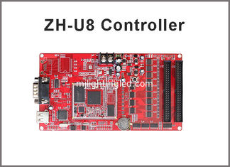 CHINA USB+Serial Port ZH-U8 Led-Steuerkarte 256*4096,512*2048 Außenwerbebildschirmsteuerungen fournisseur