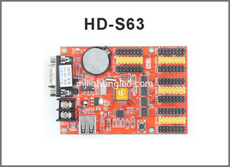 CHINA HD-S63 Einzel- und Dual-Farb-LED-Display-Steuerungskarte HD-U41 USB+RS232 Serienanschluss Kommunikation für die Anzeige fournisseur