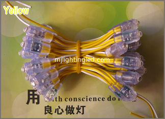 CHINA 9mm 12mm gelbe LED Pixelbirne wasserdichtes IP68 5V Pixel-Licht des Anzeigen-Entwurfs-LED im Freien fournisseur
