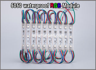 CHINA Helle Mehrfarben-moduels RGB LED der hohen Qualität 5050 imprägniern Werbung- im Freienbeleuchtungsbuchstaben fournisseur