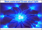 5V 9mm LED Pixel Modul 50 Knoten/String Digital Blau Farbe Wasserdicht Ip68 Led Lichter für Buchstaben Zeichen fournisseur