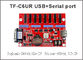 Longgreat TF-C6UR Steuerkarte TF-C3U Led Steuerkarte 128*1024 Pixel USB+SERIAL Port Rgb Für P6 P8 P10 Led Grafik fournisseur