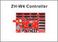 ZH-W4 führte Pixel der wifi Prüferkarte 800*128 mit USB-Port für geführtes bewegliches programble Zeichen des Moduls p10 Platte fournisseur