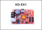 Hafen der Steuerkarte des Netzes HD-E61 RJ45 +USB einzelne und doppelte Farbe-LED-Anzeigen-Modulsteuerungs-Karte fournisseur