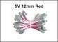 50 Stück/Lot DC5V 12mm LED Pixelmodul Licht Rotpunktlicht für Lichtbuchstaben fournisseur