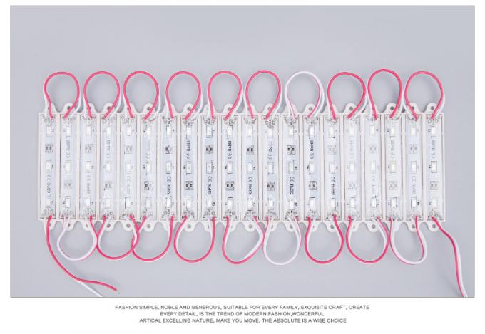 Modul-Werbungs-Licht-Modul 12V SMD 5054 LED für wasserdichte LED Taktstöcke des Zeichen-3led für Hintergrundbeleuchtung führte Zeichen