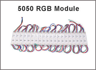 China des Modul-Lichtes 3led 12V 5050SMD RGB LED Module färben veränderbares Hintergrundbeleuchtungs-Kanalbuchstabewerbung der Dekoration Licht geführte fournisseur
