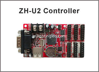 China 5V ZH-U2 P10 LED-Anzeigenmodul USB-Steuerkarteeinzelne/Doppelgroßleinwand-der farbeled Steuerkarte fournisseur