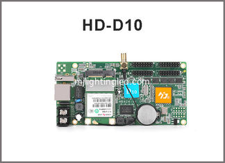 CHINA D10 HD-D10 RGB Vollfarbe 256 Grauskala LED-Display Bildschirmsteuerung Karte 4 Gruppen HUB75 Unterstützt 384*64Pixel fournisseur