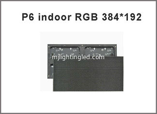 CHINA 384*192mm 64*32 Pixel 1/16 Scan 3in1 SMD RGB Vollfarbe P6 Led Modul für Indoor Led Display Screen,Led Video Wand fournisseur