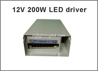 CHINA Spannungs-Transformator-Schalter-Stromversorgungs-Adapter-Fahrer DCs 12V 200W für Modullicht 12V des Streifens SMD LED des Licht-LED fournisseur