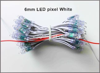 CHINA DC5V 6mm LED Pixelbeleuchtung Weiße wasserdichte Beleuchtung Briefe Außenwerbung Beschilderung Dekoration Beleuchtung fournisseur