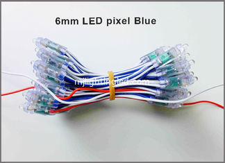 CHINA DC5 V6mm Blau Digital LED Pixel Modul Wasserdichte Beschilderung Außenwerbelampe Weihnachtsdekoration fournisseur