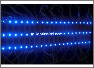 CHINA 5730 LED-Lichter DC12V SMD 5730 LED Modul blaues 3LED wasserdicht für Werbungs-Brett-Anzeigen-Fenster-Blaufarbe fournisseur