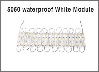 CHINA Module des Weiß-5050 LED imprägniern IP65 geführte geführte Hintergrundbeleuchtung Module DCs 12V SMD 3 LED Zeichen für die weißen Kanal-Buchstaben fournisseur