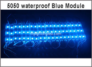 CHINA Modul blaues 3leds 12V LED klären Linse Spritzen-Einspritzungswerbungsmodule backlight geführt fournisseur