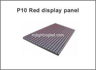 CHINA 320*160mm rotes geführtes Anzeigefeld P10 annoncieren das Schirmbrettzeichen, das geführte Pixel-Punktematrix des Moduls 32*16 halb-im Freien in einer Liste verzeichnet fournisseur