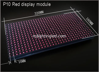 CHINA der Halb-im Freien bewegliche Zeichenwand P10 Blätternmitteilung der rote Farbe LED, die programmierbares Anzeigefeldgeschäftszeichen annonciert fournisseur