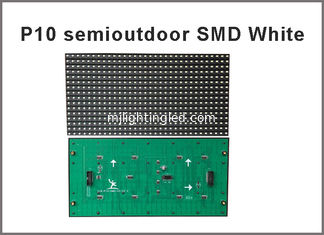 CHINA 5V P10 SMD führte weiße Farbe 320*160 32*16pixels Modulanzeige Lichtes für geführte Punktematrix semioutdoor Werbung Signage fournisseur