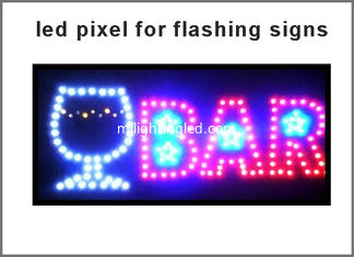 CHINA 9mm 12mm 5VDC führten das Pixellicht, das für blinkendes helles blinkendes Stange geführtes Zeichen Zeichens LED ultra benutzt wurde fournisseur
