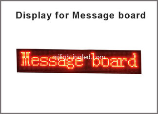 CHINA P10 im Freien digitales Zeichen des laufenden Anzeigefeldrot des Anschlagbretts LED halb Anschlagtafel-Schirmes Werbemittel 32*16pixels fournisseur