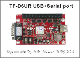 China TF-D6UR 1024*128dots großes Gebiet RS232 und single&amp;dual Farbe LED USB-Kommunikation sortieren Steuerkarte-Anzeigenprüfer aus fournisseur