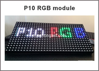 CHINA 10mm Pixel Full Color Module Outdoor Hub 75 1/4 Scan 320*160mm 32*16 Pixel Smd 3 In 1 Rgb Display P10 Led Modul fournisseur