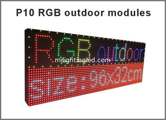 CHINA P10 RGB SMD Vollfarb-LED-Module 1/4 Scan 320X160mm 32*16 Pixel 10mm RGB-Panel M10 LED-Panel für Vollfarb-LED-Display fournisseur