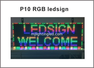 CHINA P10 RGB-LED-Display-Modul-Panel-Fensterschild-Shop-Schild P10 32X16 Matrix Programmierbare Video-Display-Bildschirm fournisseur
