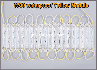 CHINA 20PCS hellstes Gelb 5730 3 LED-Modul-dekoratives Licht für Buchstabe-Zeichen-Werbung fournisseur