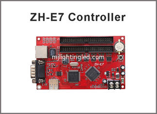 CHINA Anzeigesteuerungs-Karte Network+USB+RS232 LED-ZH-E7 Pixel 2xpin50 Hafen-512*1024,128*4096 sondern u. Doppelfarbeprüfer aus fournisseur
