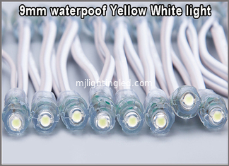 CHINA 9mm LED der Verkäuferprodukte des Pixellichtes im Freien weiße Farbe 5V 12v der heißen Dekorations-Beleuchtungen verfügbar fournisseur