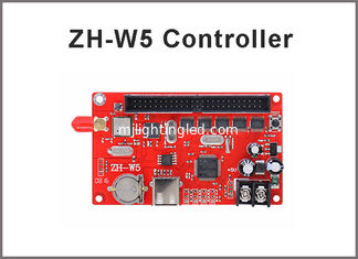 CHINA ZH-W5 Wifi führte Steuerkarte usb-Unterstützungs-128*1280,256*640 Pixel geführtes monochrom, rgb, Doppelplattenkontrollsystem fournisseur