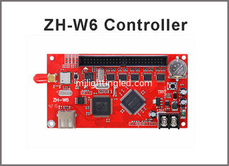 CHINA Wifi ZH-W6 führte Kontrollsystem LED P10 Modul wifi drahtlose geführte Zeichenkarte, u-Laufwerk-Brett-Steuerkarte fournisseur