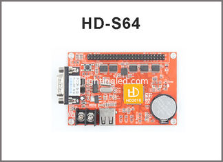 CHINA HUIDU HD-X41 HD-S64 1*50PIN 1024*256 USB u. Steuerkarte der seriellen Schnittstelle LED für einzelne u. Doppelfarbe führten Bildschirm fournisseur