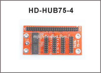 China Der Adapterkarte HUB75-4 HD HUB75B Steuerung rgb Unterstützung HD-D1 HD-D3 HD-D30 Karte 4*HUB75 Übergangsführte Module fournisseur