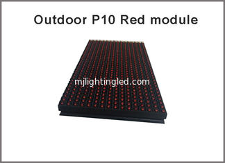 CHINA Rotes P10 LED Modul der hohen Helligkeit im Freien für einzelne Farbe-LED-Anzeige Blätternmitteilung führte Zeichen 320*160mm 32*16pixels fournisseur