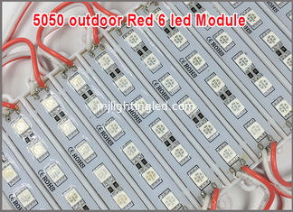 CHINA 5050 6 LED-Module Rot 12V LED-Licht Wasserdicht IP65 für Werbedesign fournisseur