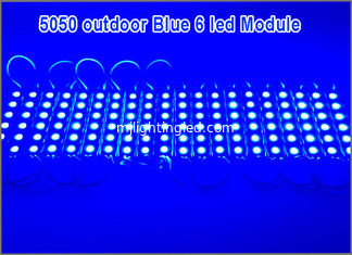 CHINA Module des Pixels SMD5050 6 LED imprägniern 12V geführtes Licht IP67 für Weihnachtswerbung fournisseur