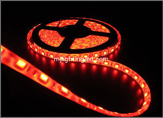 CHINA 60LED 5050 LED Streifenlicht 12V 5m/Lot Wasserdicht IP65 Hausdekoration String Licht Rot Farbe fournisseur