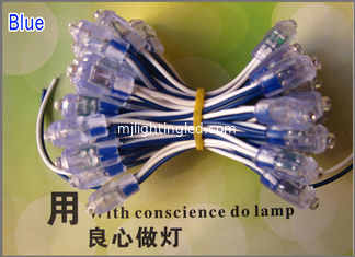 China 9mm kundengebundenes geführtes blaues LED Licht des Punktketten-Lichtes 5V/12V für wasserdichte LED-Kanalhintergrundbeleuchtung fournisseur
