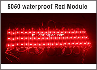 CHINA Module 20pcs LED speichern rote wasserdichte geführte Hintergrundbeleuchtung des Lichtes Zeichen des Vorderfensters helle des Lampen-3 SMD 5050 Streifen-ip68 fournisseur